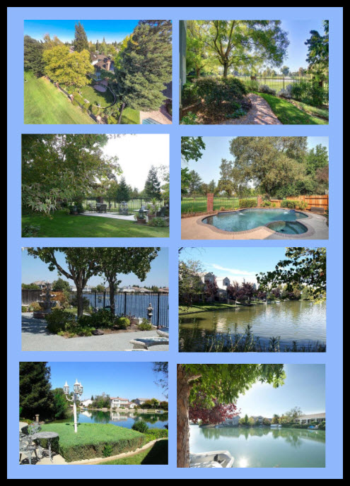 Elk Grove Homes for Sale Water or Golf Course